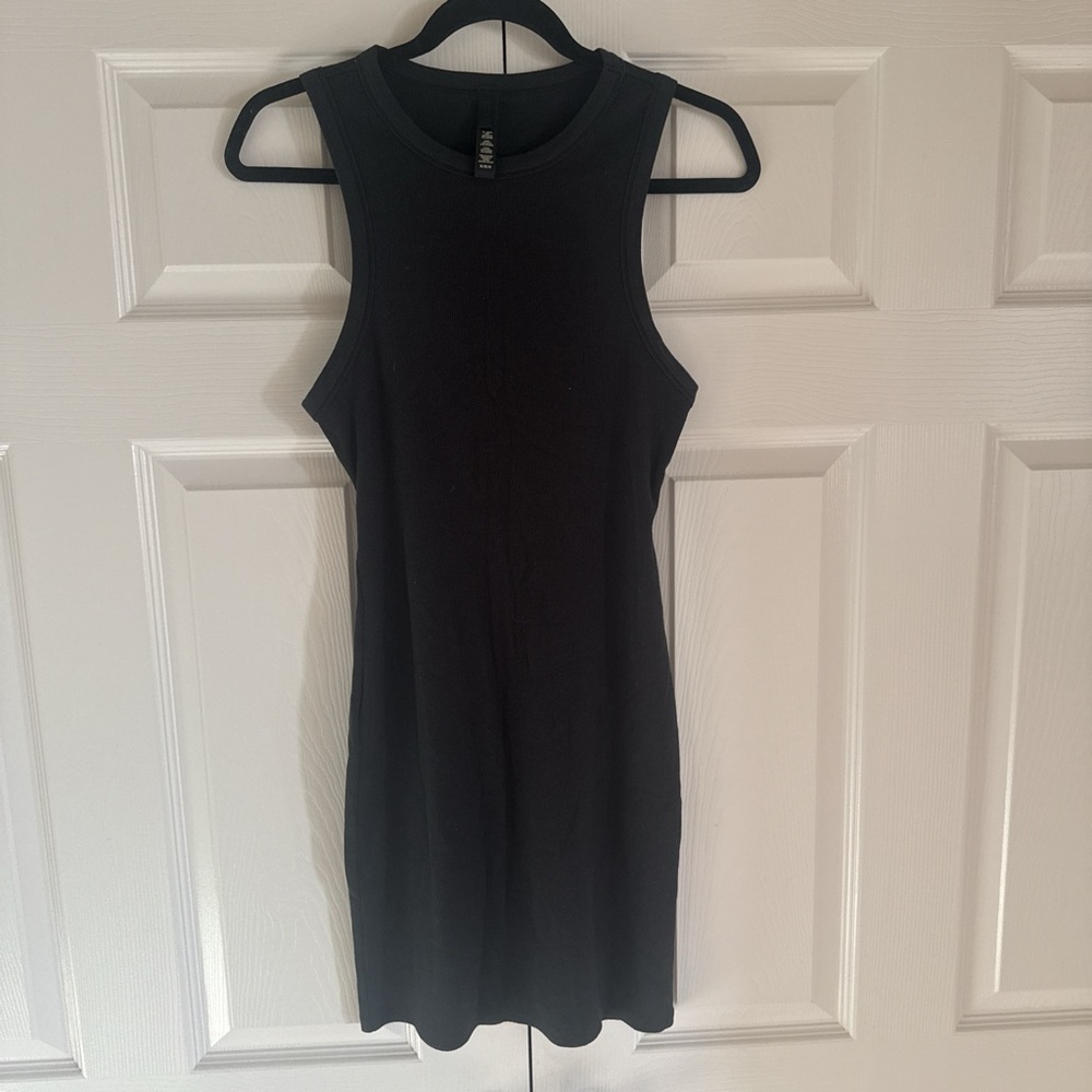 SKIMS Black Mini Dress